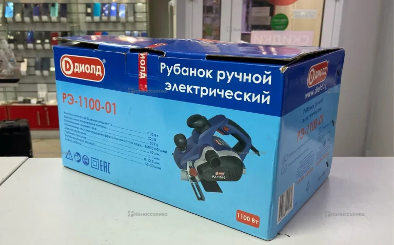 Электрорубанок ДИОЛД РЭ-1100-01
