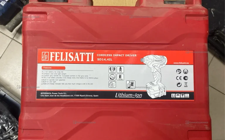 шуруповерт SD14.4IL шуруповерт Felissati SD14.4IL