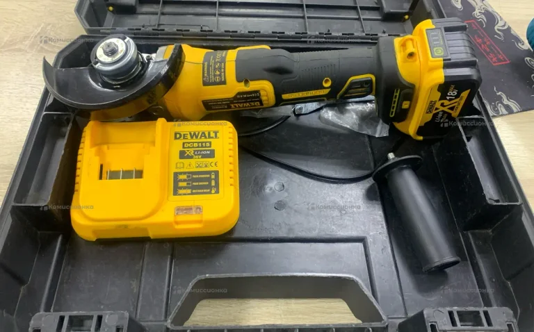 Аккумуляторная УШМ DeWalt 100-125mm