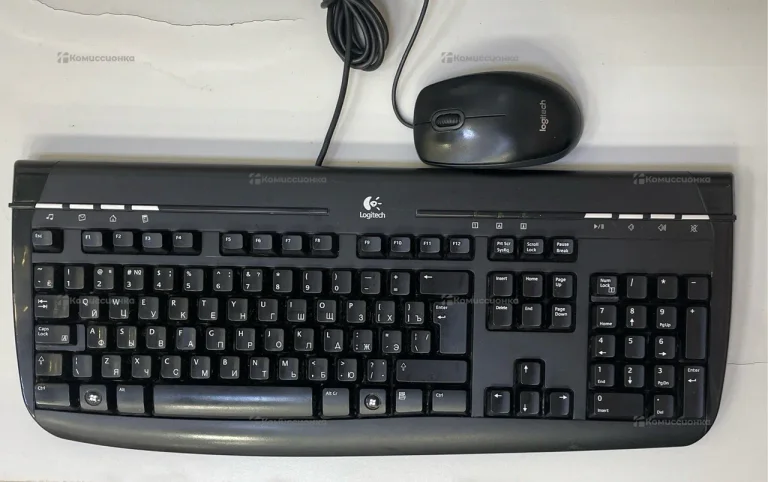 Клавиатура + мышь Logitech