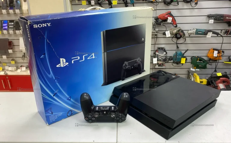 Приставка Sony PlayStation 4 FAT 500ГБ (ПО 12.50)