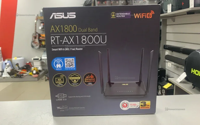Роутер Asus RT-AX1800U