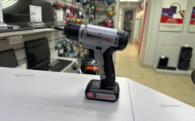 Дрель-шуруповерт Интерскол ДА-12ЭР