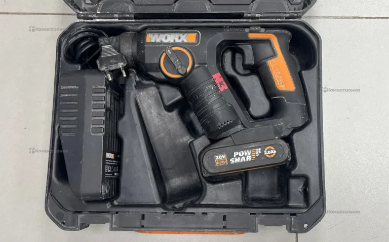 Перфоратор аккумуляторный Worx WX394.3