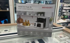 Купить Аэрогриль BEHEART Smart Air Fryer 4L ( AF-E4003-AS) EU (Меню экрана на русском языке) б/у , в Тольятти Цена:6490рублей