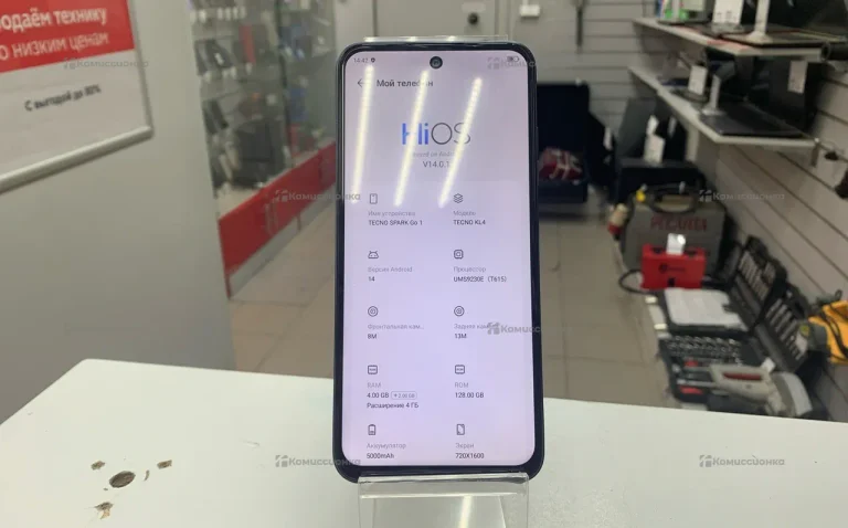 Tecno spark go 1 4/128
