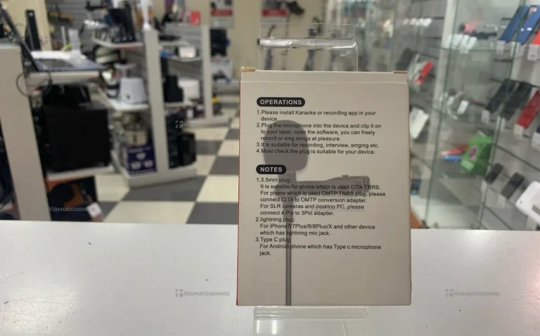 Микрофон петличный Tiktok Mic Lav