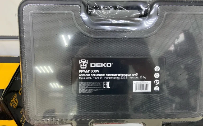 Аппарат для раструбной сварки DEKO PPWM1600w