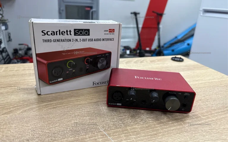 звуковая карта Focusrite Solo 2-in 2 out