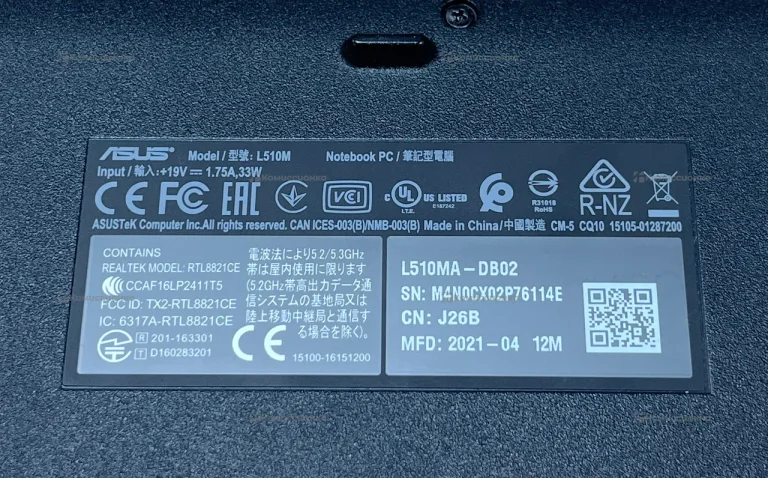 Ноутбук  ASUS