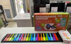 Музыкальное гибкое пианино 'Волшебная музыка', 49 клавиш, работает от аккумулятора