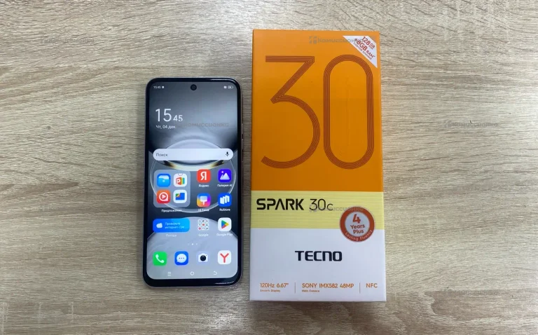 Tecno Spark 30C 4/128 ГБ