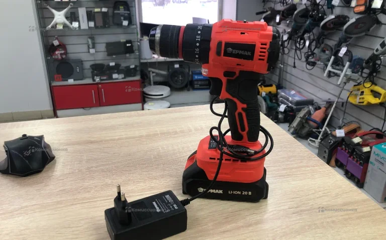 аккумуляторная дрель-шуруповерт Ермак ДША-20