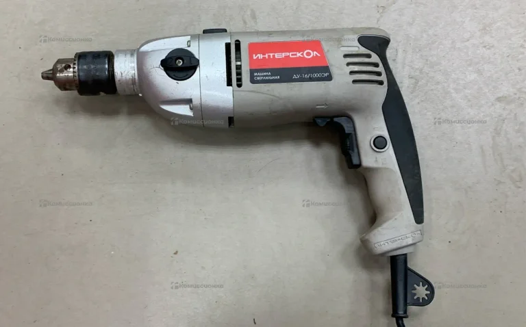 Дрель Интерскол ДУ-16/1000ЭР