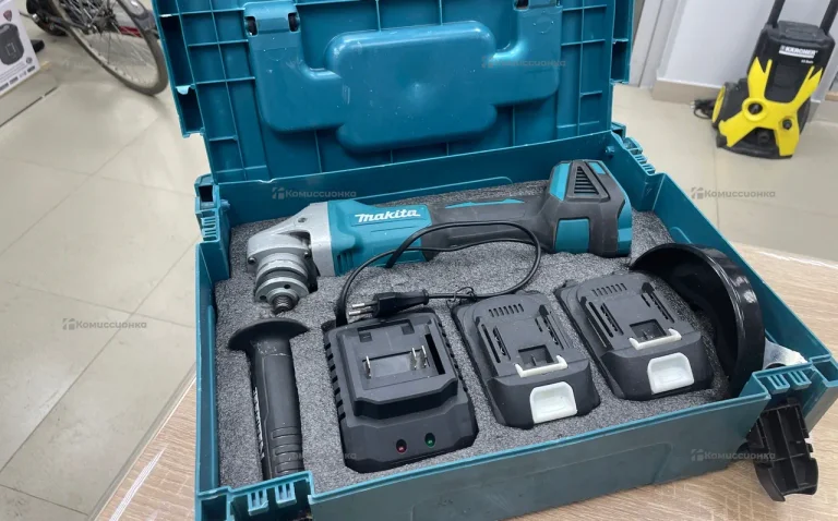аккумуляторная УШМ Makita