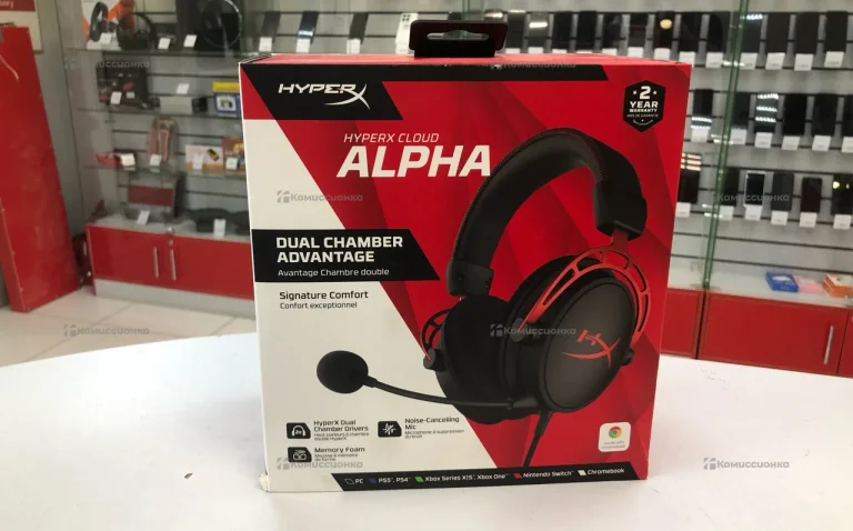 Проводные наушники HyperX Cloud Alpha