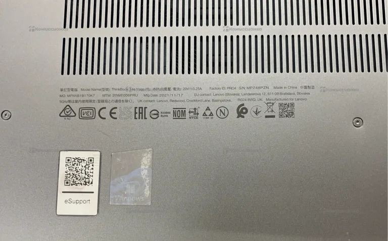 Ноутбук  thinkbook 20WE(14s yoga ITL)