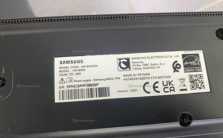 Домашний кинотеатр  Samsung HW B550