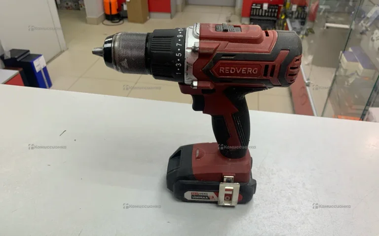 Аккумуляторная дрель-шуруповерт RedVerg RD-S18C/U