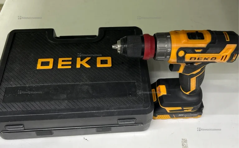 шуруповёрт deko dkcd 20fu-li