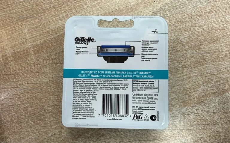 Кассеты Gillette Mach 3 6шт