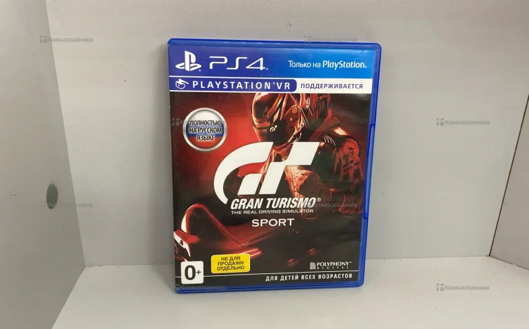 PS4. Диск для PS4 Grand Turismo Sport