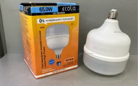 Купить Светодиодная лампа Ecola 65w E27/E40 6000k б/у , в Самара Цена:250рублей