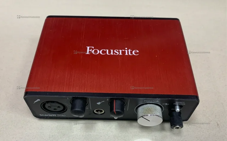 Звуковая карта Focusrite Scarlet Solo (2nd gen)