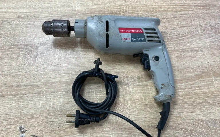 Дрель интерскол ду-650эр