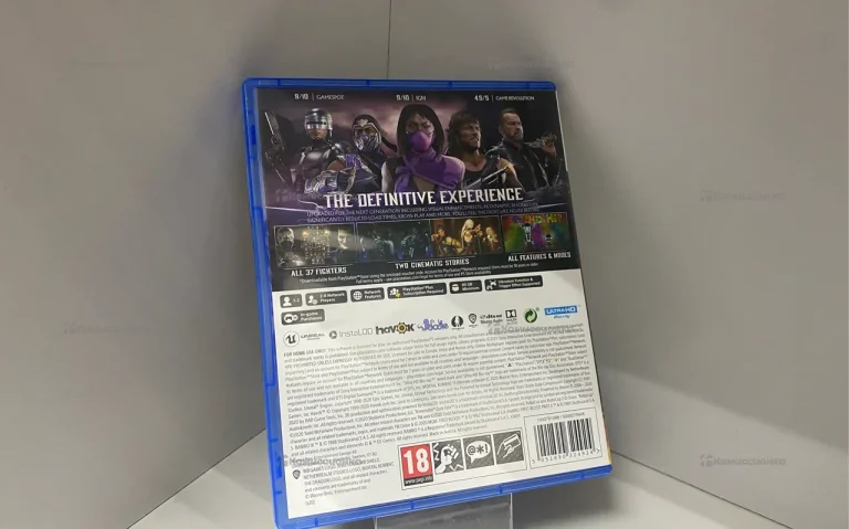 диск на Ps5 mortal kombat 11
