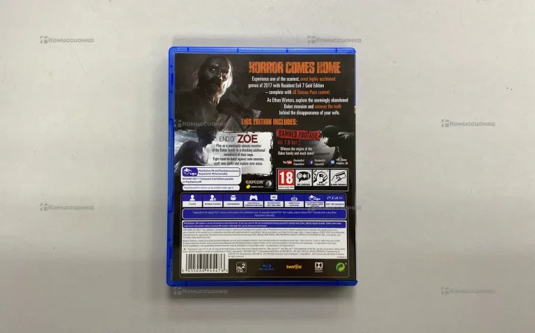 PS4. диск Resident Evil 7 Biohazard