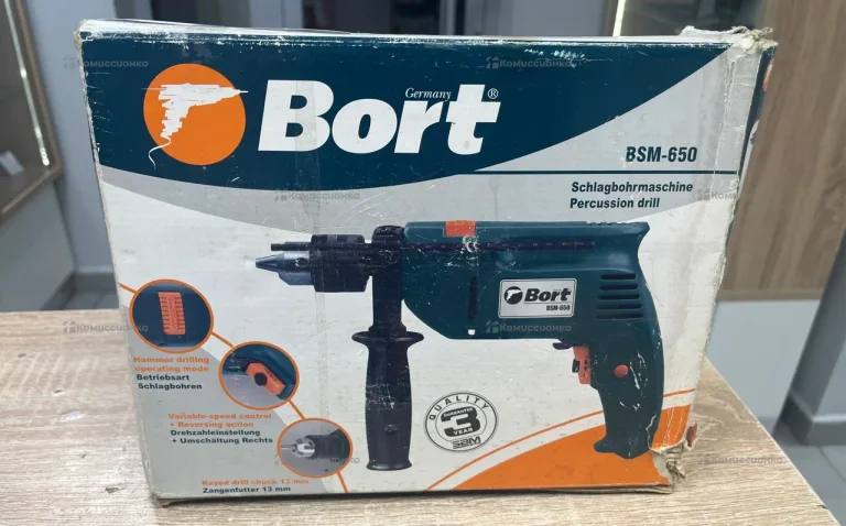 Ударная дрель Bort BSM-650