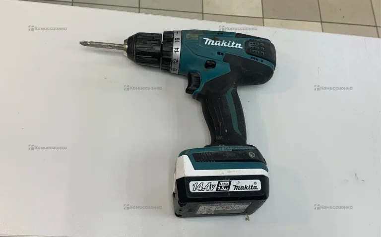 Дрель-шуруповерт аккумуляторная Makita DF347DWE 14