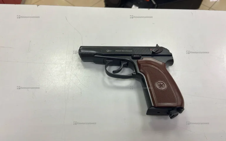 Пневматический пистолет PM49 Blowback