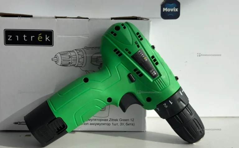 Дрель шуруповерт Zitrek Green 12-Li-ion