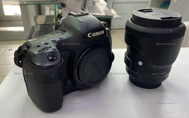 Фотоаппарат  Canon Mark 3 , объектив Canon Sigma 1