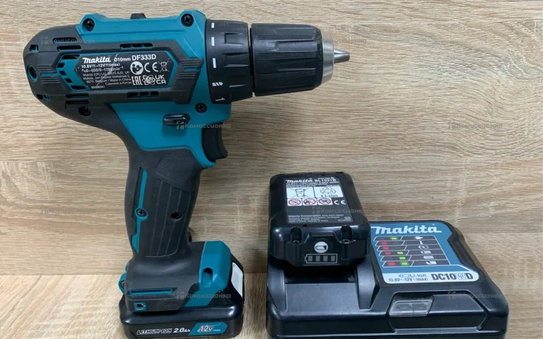 Аккумуляторный шуруповерт makita DF333D