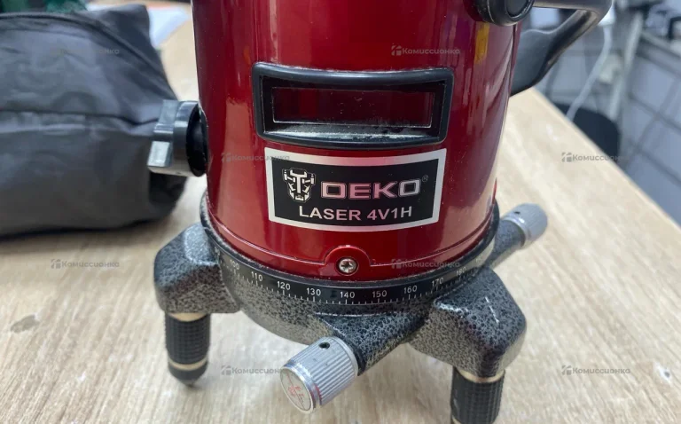 Лазерный нивелир Deko Laser 4V1H со штативом