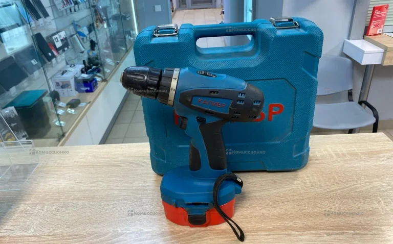 Дрель-шуруповерт Калибр ДА-518/2+