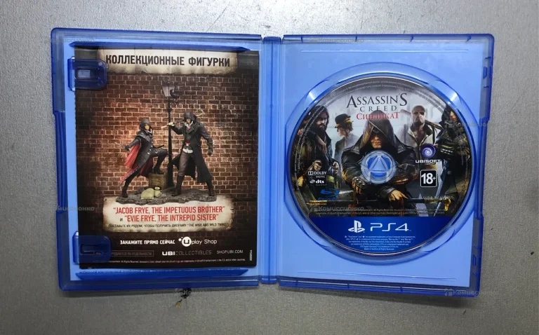 диск ps4 Assassins creed Синдикат