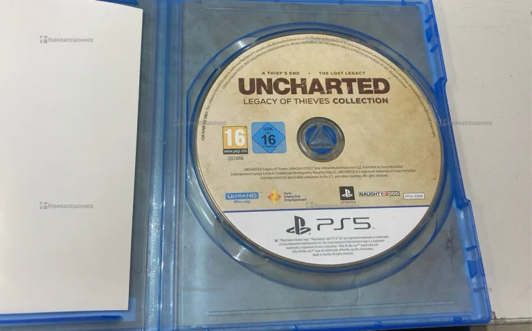 Диск PS5 Uncharted