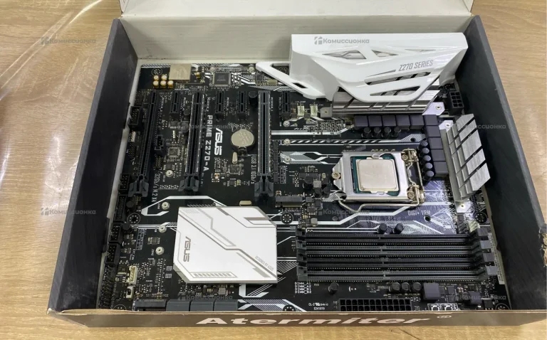 Материнская плата Asus Z270 и Celeron G3900