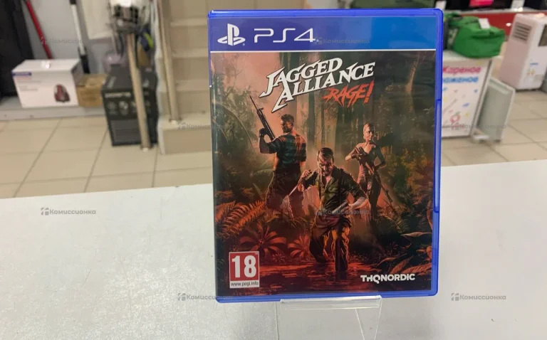 Sony PlayStation 4 диск jagged alliance rage