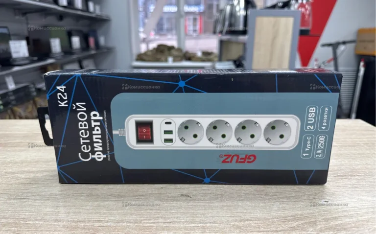 Сетевой фильтр gfuzf k24 4 розетки
