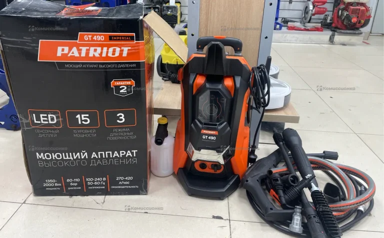 Мойка высокого давления Patriot GT490