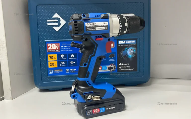 бесщеточная Дрель-Шуруповерт Зубр DB-201-22