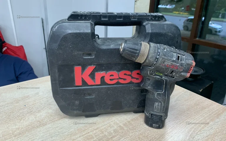 аккумуляторный шуруповёрт Kress 12v