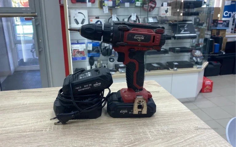 ДА 20-2СЛ elitech шуруповерт