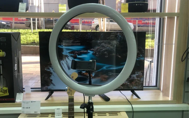 Кольцевая светодиодная лампа RGB Led MJ33