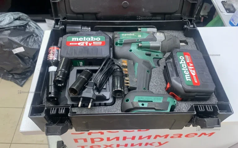 Аккумуляторный гайковерт Metabo 21v Реплика